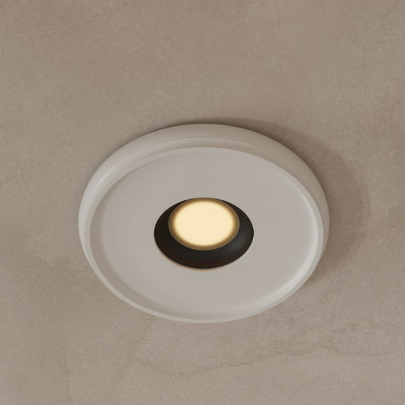 Spot Light Ring White Trim 4" ID x 10"OD Mini Medallion | Renovator's Supply