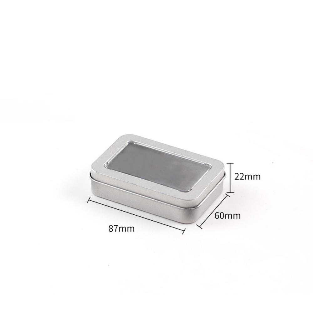 Spot Makou Square Matte Iron Customized DIY Iron Box Armor Jewelry ...
