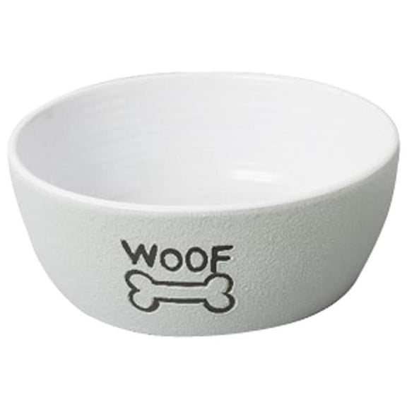 Spot Nantucket Dog Dish 7"-Gray