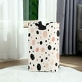 thumbnail image 1 of Spot Pattern Foldable Laundry Hamper 12.6x11x22.7in with Handles for Bathroom Bedroom Storage, 1 of 7