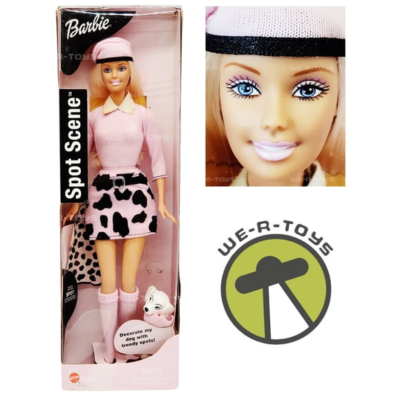 Spot Scene Barbie Doll with Dalmatian 2001 Mattel 53964 NEW