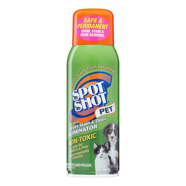 Spot Shot Pet Instant Carpet Stain and Odor Eliminator Aerosol Spray