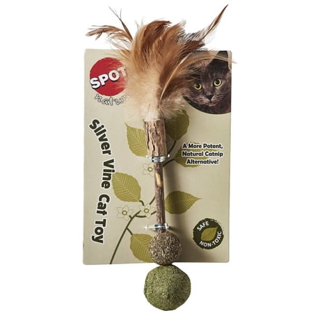Spot ST52152M Assorted Styles Silver Vine Cat Toys - Medium
