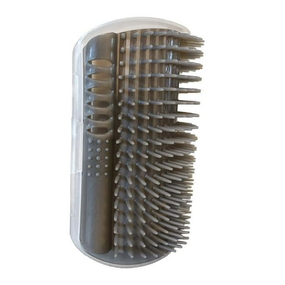 Spot Silver Vine Self Groomer For Cats Grey 5in