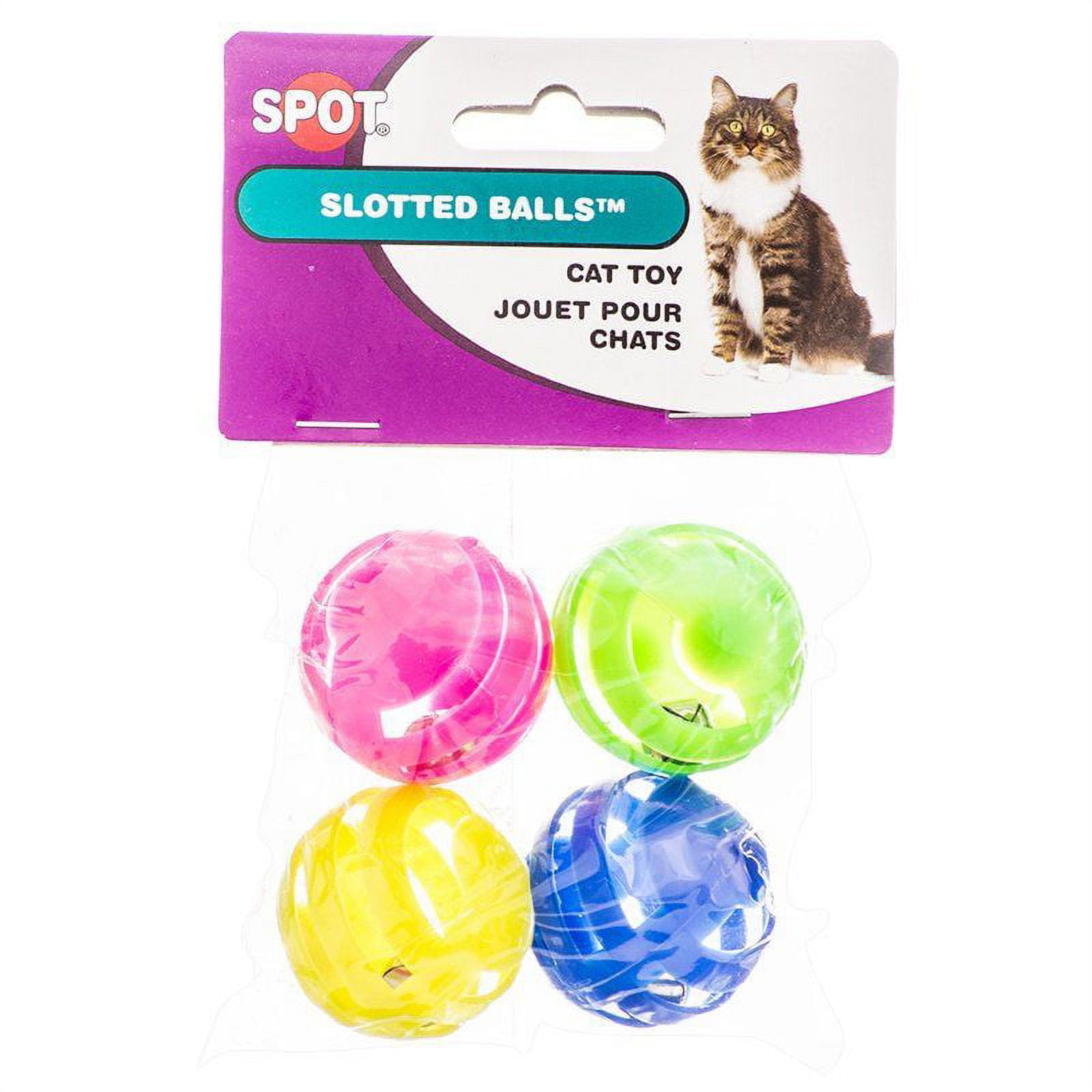 sparkle ball cat toy Tuff Kitty Puff Glitter Pom Pom Cat Toy - Pick a Color