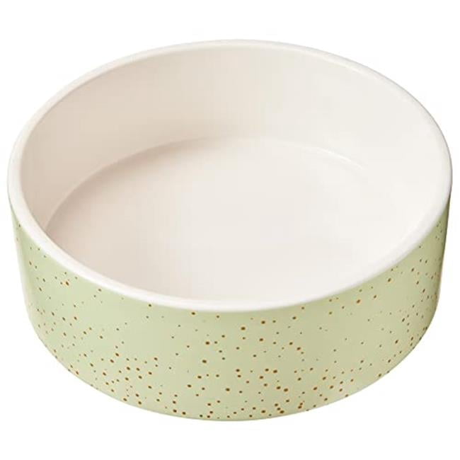 Ethical Pet 077234547045 7 in. Spot Speckled Dog Dish Bowl