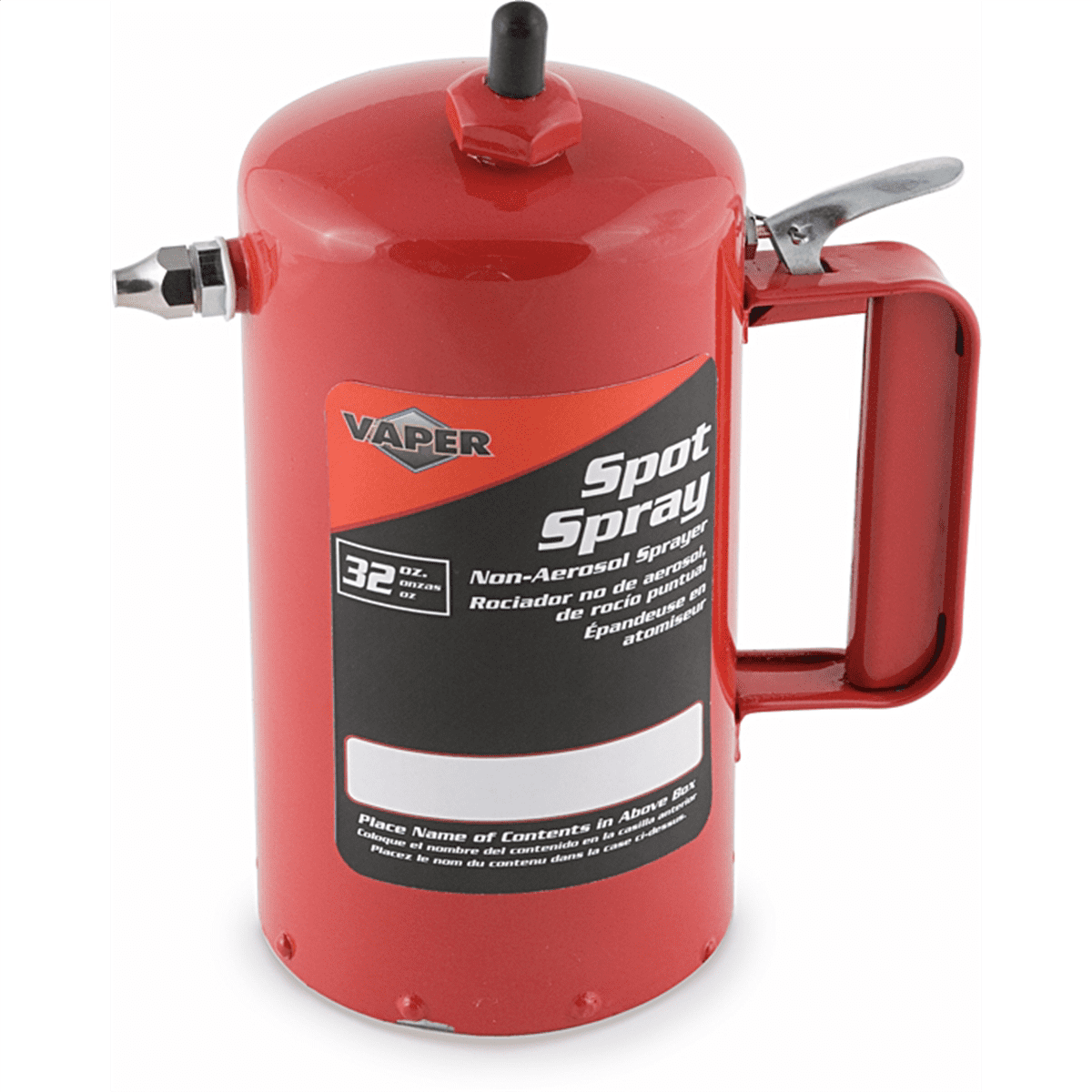 Red 32 oz Non-Aerosol Spot Sprayer with Pressurized Pump