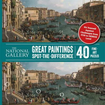 Pre-Owned Spot-The-Difference: National Gallery Spot-The-Difference: Great Paintings (Paperback) 1781574235 9781781574232