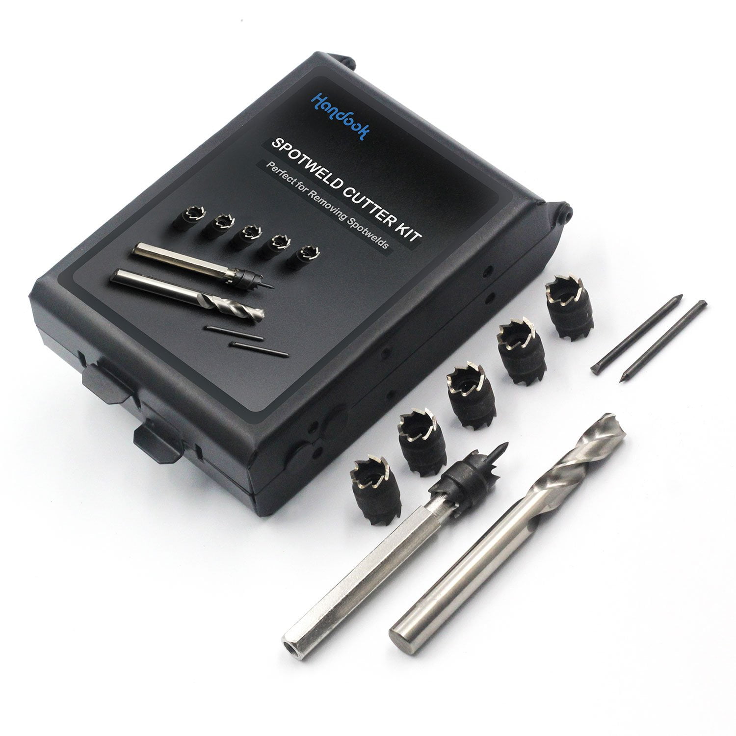 Drillpro 9pcs Spot Weld Cutter Punch Remover Panel Separator For Power Drill Welding Auto Body Work Tool Set - View #4