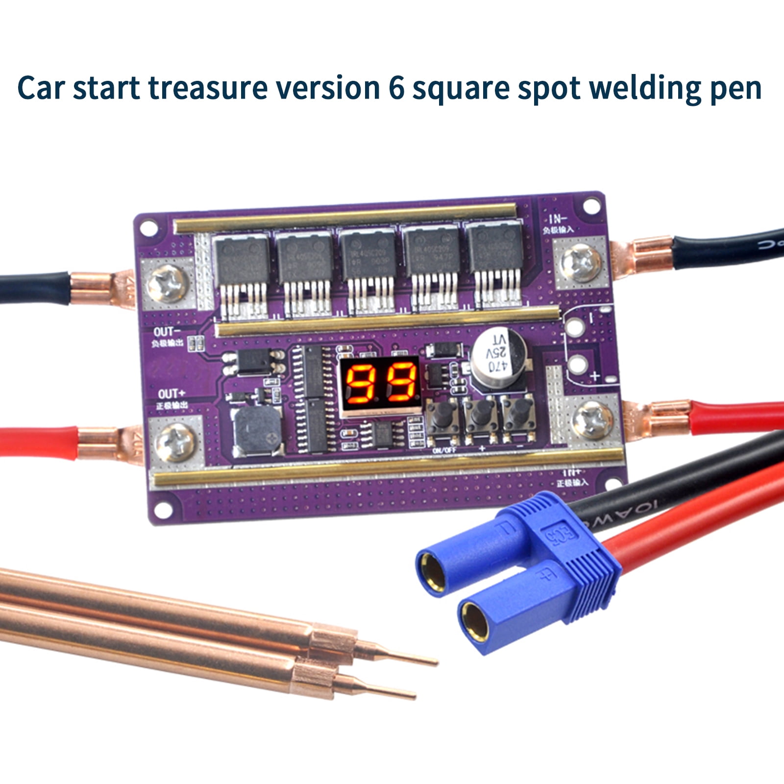 Spot Welder DIY Kit Power Adjustable Mini Spots Welding Machine Control