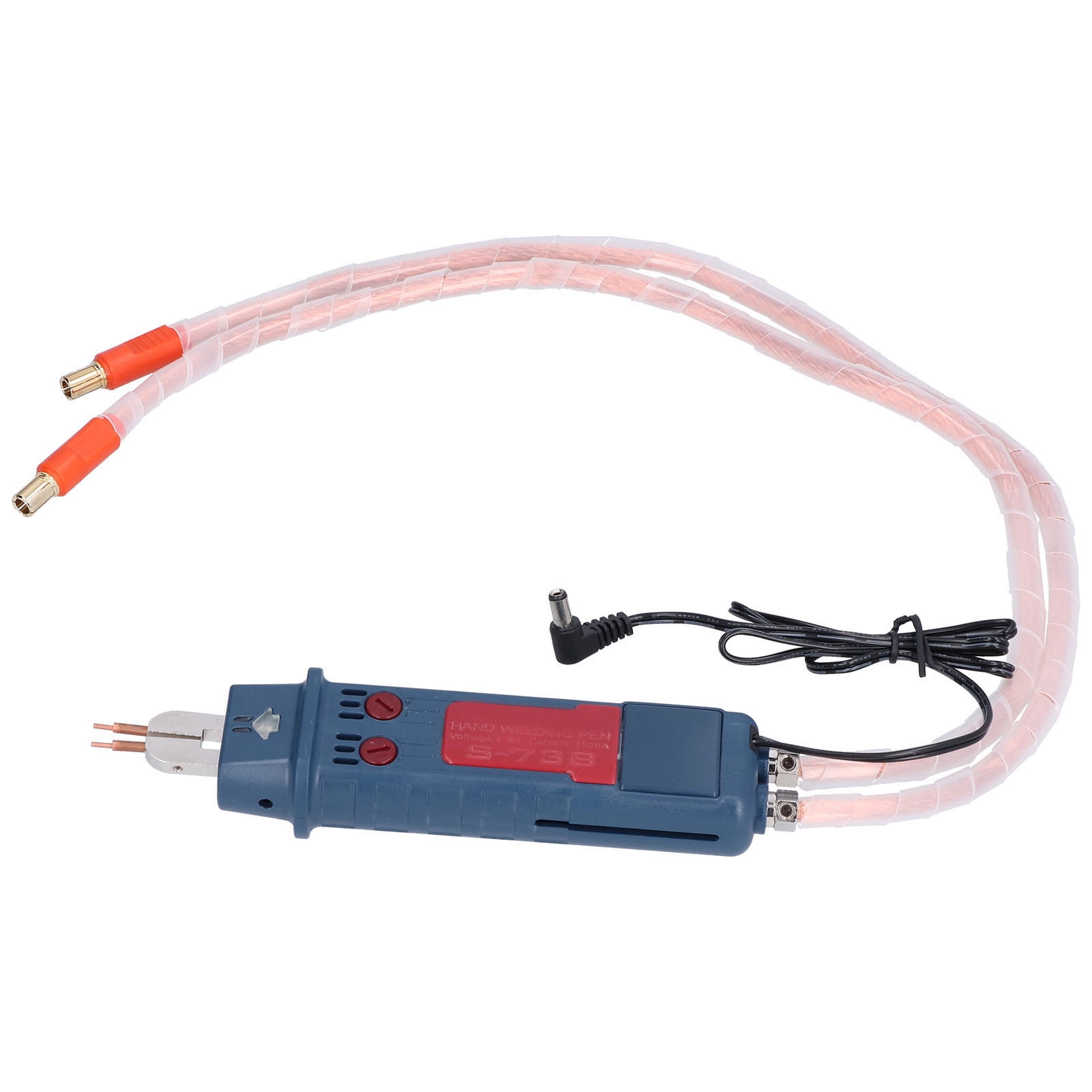Spot Welder Pen Spot Welding Pen Integrated Welder Tool with Switch Soldering Iron Kit 4-6V Handheld Stable Operation for Precise Welding