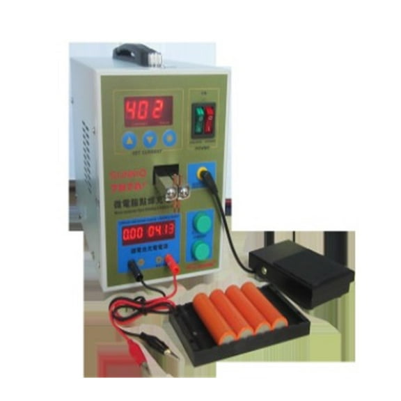 Spot Welder with LED light Battery Welder Applicable Notebook & Phone Battery Precision Welding Pedal 787A+ Battery Spot Welder ,Easy to Use