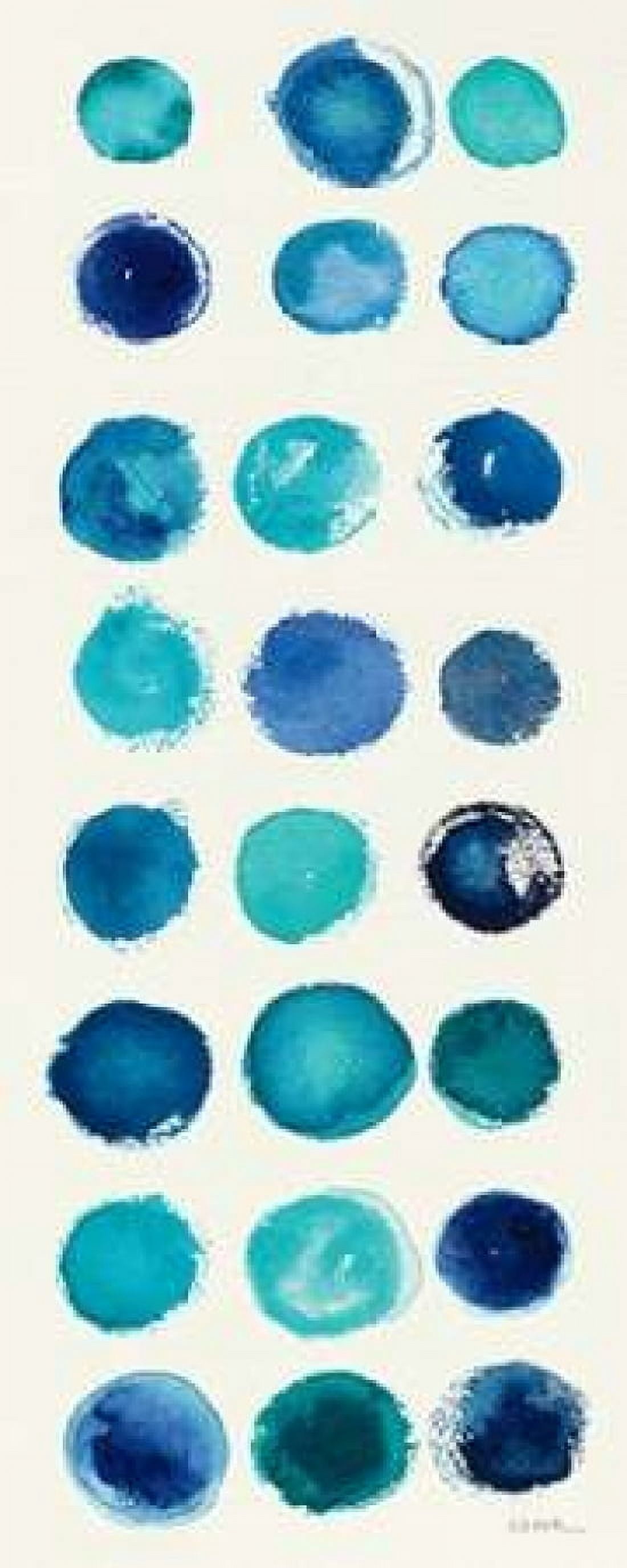 Spot of Rain II Canvas Art - Shirley Novak (24 x 48)
