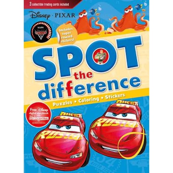 Pre-Owned Disney Pixar Spot the Difference: Includes Super Reward Stickers! (Paperback) 1474877680 9781474877688