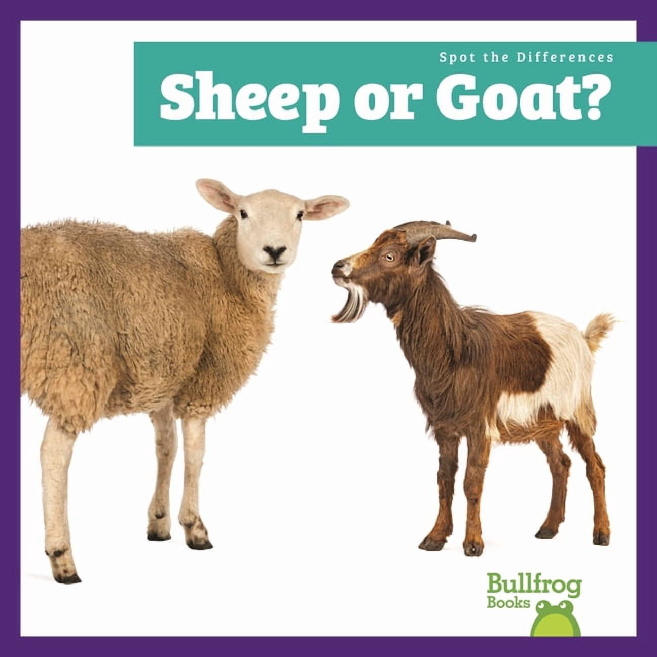 Spot the Differences Sheep or Goat?, (Hardcover)