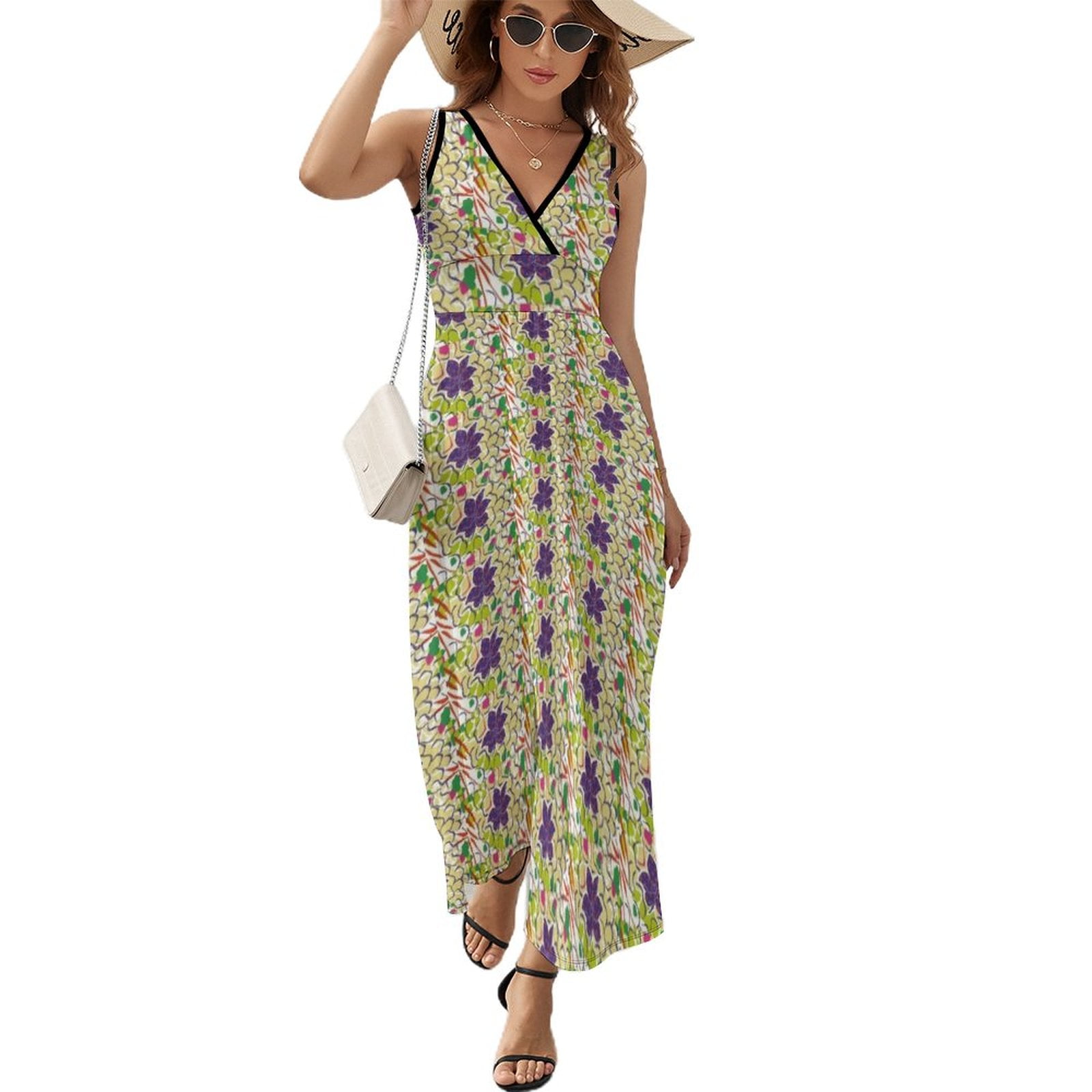 Spot the Dog Sleeveless Dress Women's clothing women's clothing trend