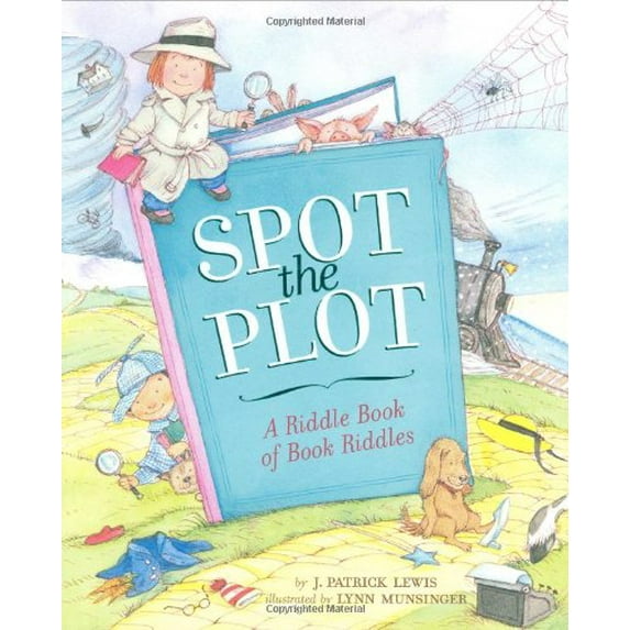 Pre-Owned Spot the Plot: A Riddle Book of Book Riddles (Hardcover) 0811846687 9780811846684