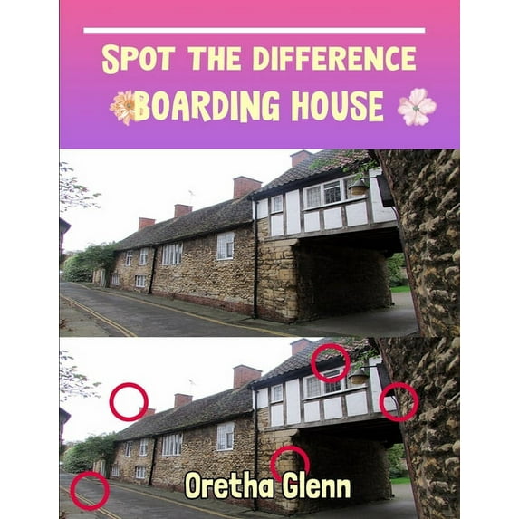 Spot the difference Boarding house : Picture puzzles for adults Can You Really Find All the Differences? (Paperback)