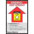 thumbnail image 1 of SpotSee TiltWatch Companion Labels, Yellow & Black - 8.5 x 5.5 in. - 200 per Box, 1 of 1