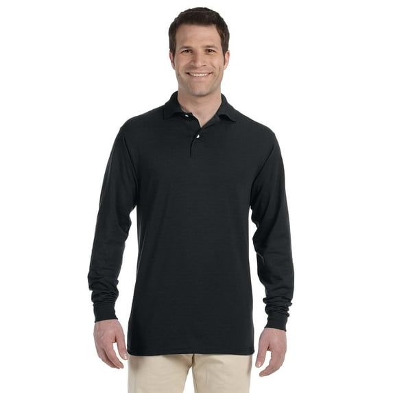 SpotShield 50/50 Long Sleeve Sport Shirt, Color: Black, Size: Small