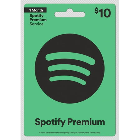 Spotify - $10 Gift Card