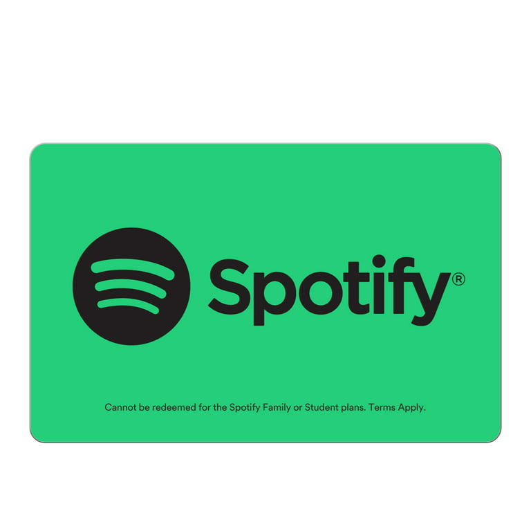 eGift $10 Card Spotify