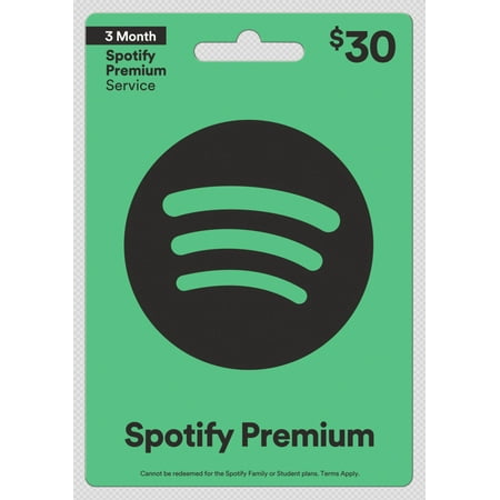Spotify - $30 Gift Card