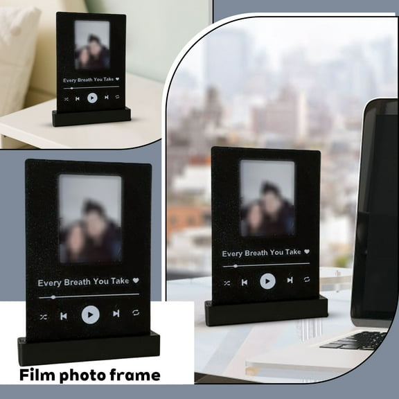 Spotify Photo Frame Ornament - “Every Breath You Take” Valentine's Day & Christmas Gift