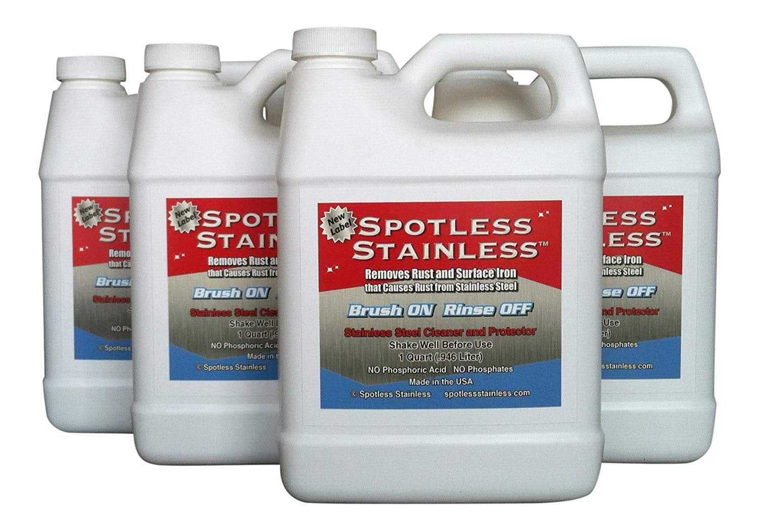 Spotless Stainless Rust Remover and Protectant - 1 Gallon - Walmart.com