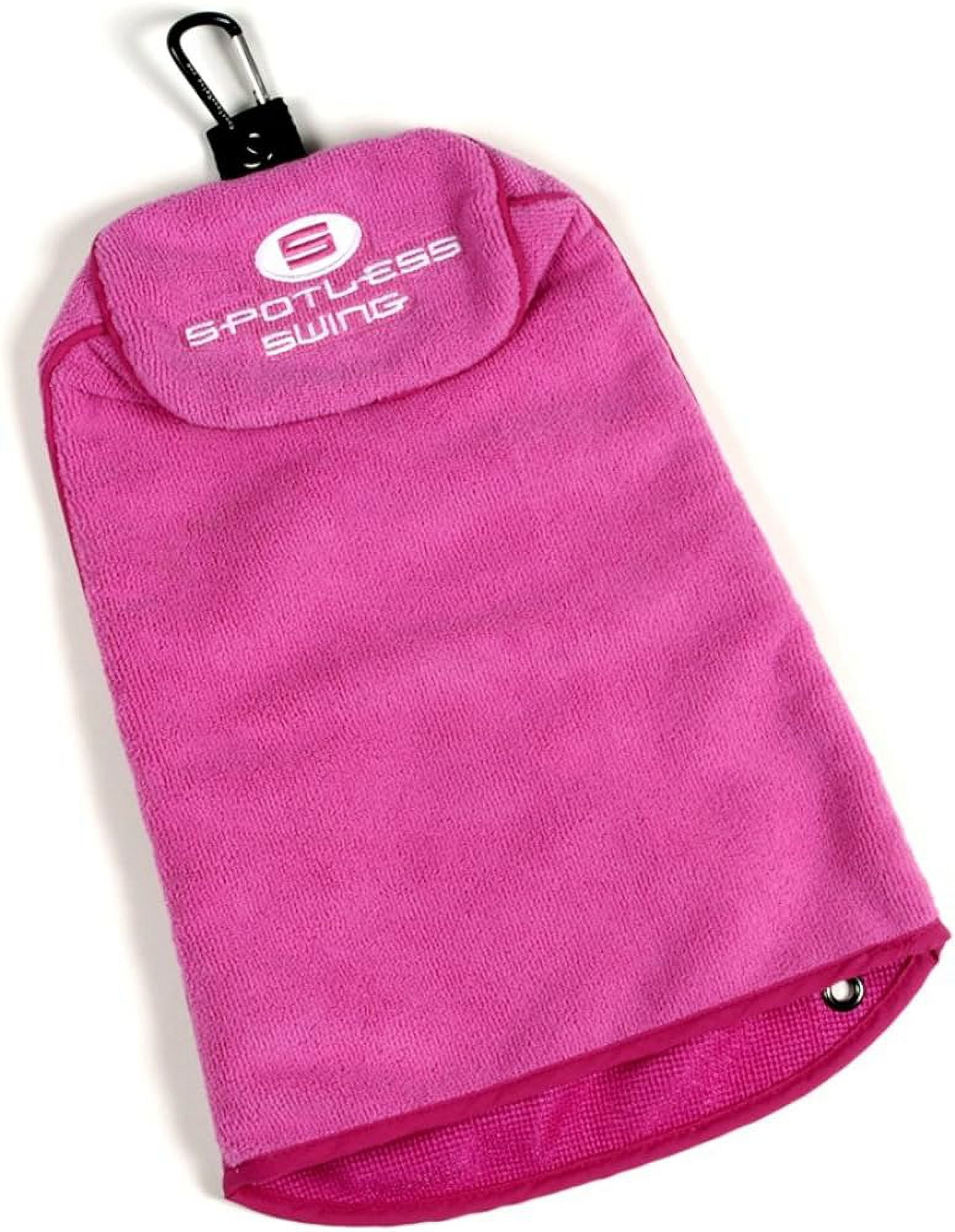 Spotless Swing Golf Towel | Microfiber Golf Club Cleaner Towel with ...