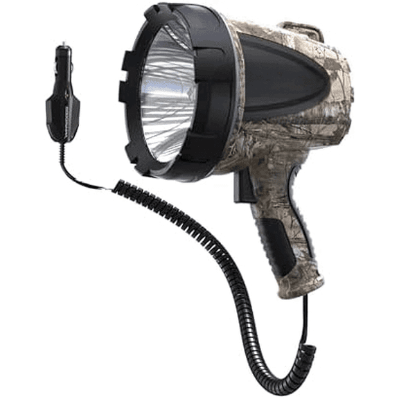 Spotlight up to 1500 Lumen Halogen Water Resist Flashlight with 12V DC Car Charger Searchlight for Camping Boating Fishing Hunting Hiking Patrolling and Road Trips$$Tools & Hardware Other