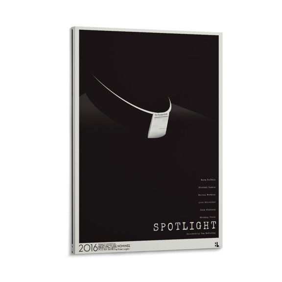 Spotlight Classic Movie Poster Painting On Canvas Wall Art Poster Scroll Picture Print Living Room Walls Decor Home Posters 24x36inch(60x90cm)