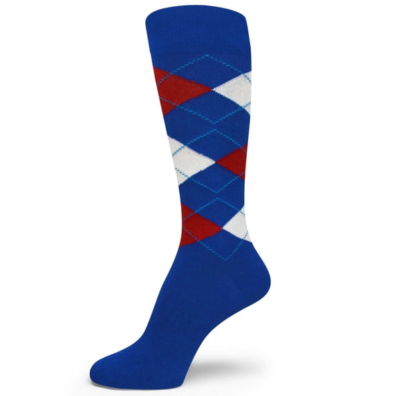 Spotlight Hosiery shades of BLUE Men's Groomsmen's Dress Socks (Royal, Turquoise, Light, Aqua, Sky, etc..)