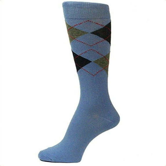 Spotlight Hosiery shades of BLUE Men's Groomsmen's Dress Socks (Royal, Turquoise, Light, Aqua, Sky, etc..)