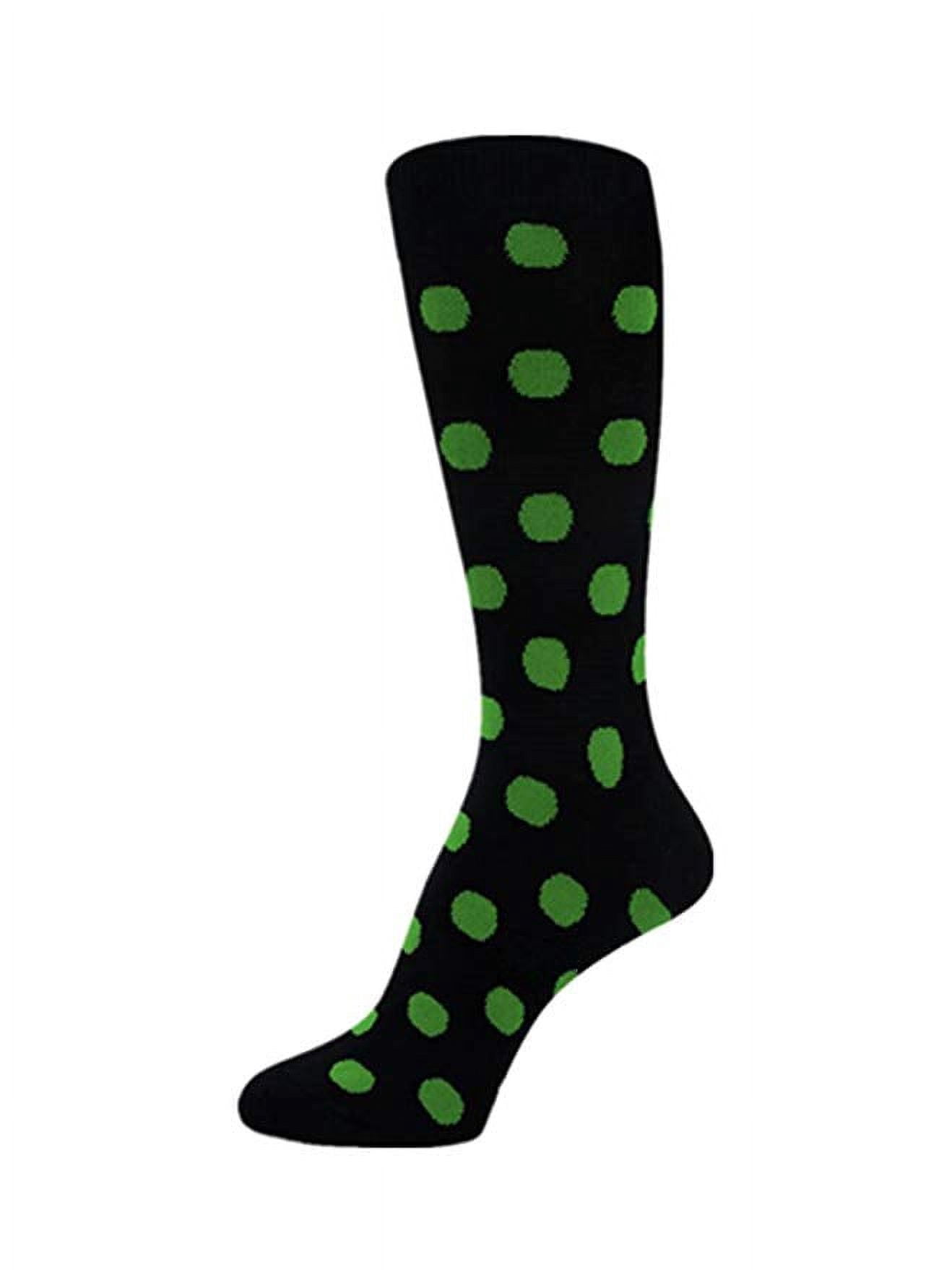 green emerald velvet dress Mid-Calf Mens Dress Socks - Green Ribbed - Organic Cotton main image 0