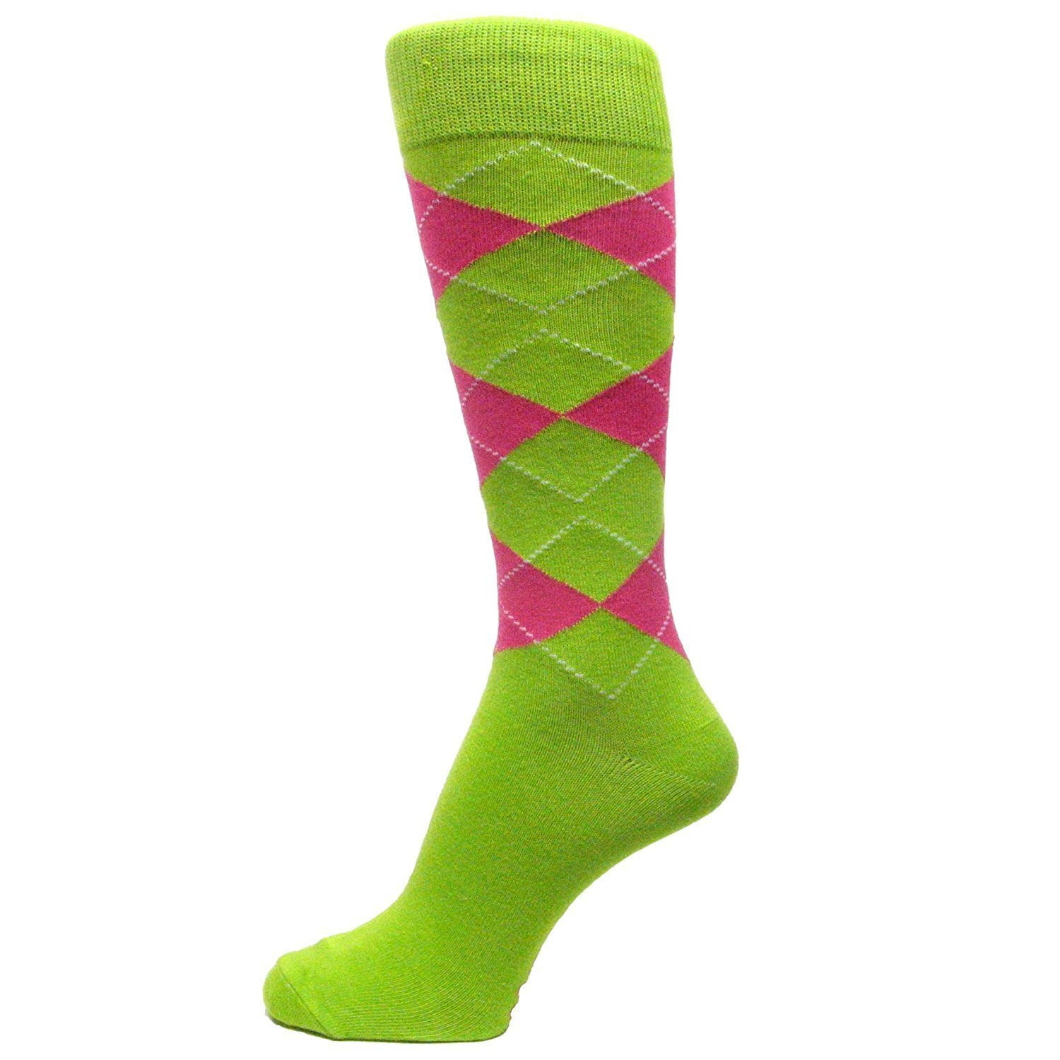 green emerald velvet dress Emerald Green Argyle Men's Dress Socks U.S. Men's Shoe Sizes 8-12 main image 1