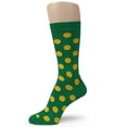 thumbnail image 1 of Spotlight Hosiery shades of GREEN Men's Groomsmen's Dress Socks (Teal, Kelly, Lime, Olive, Forest), 1 of 1