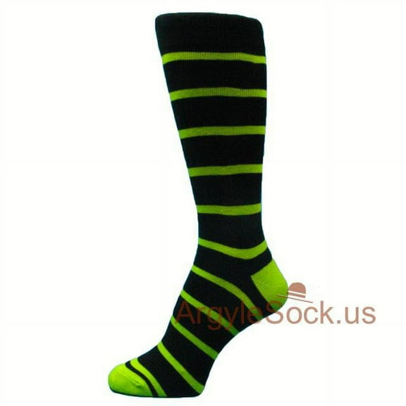 Spotlight Hosiery shades of GREEN Men's Groomsmen's Dress Socks (Teal, Kelly, Lime, Olive, Forest)