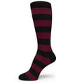 thumbnail image 1 of Spotlight Hosiery shades of MAROON/BURGUNDY/RED Men's Groomsmen's Dress Socks, 1 of 1