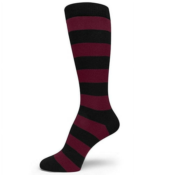 Spotlight Hosiery shades of MAROON/BURGUNDY/RED Men's Groomsmen's Dress Socks
