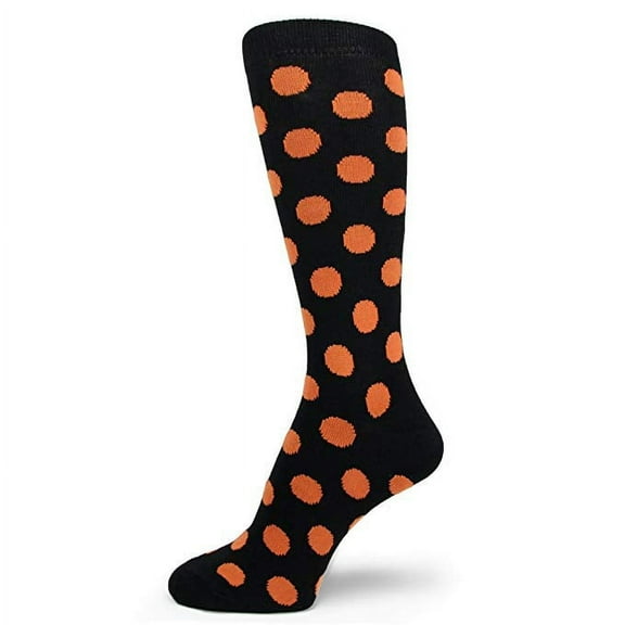 Spotlight Hosiery shades of ORANGE Men Groomsmen Dress Socks (Coral, Peach, Apricot)