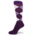 thumbnail image 1 of Spotlight Hosiery shades of PURPLE Men's Groomsmen's Dress Socks (Lavender, Lilac, Light Purple), 1 of 1