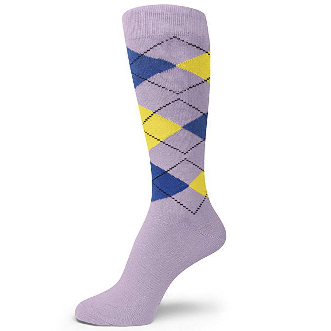 fitted lace wedding dress Men's English Lavender Socks TieMart