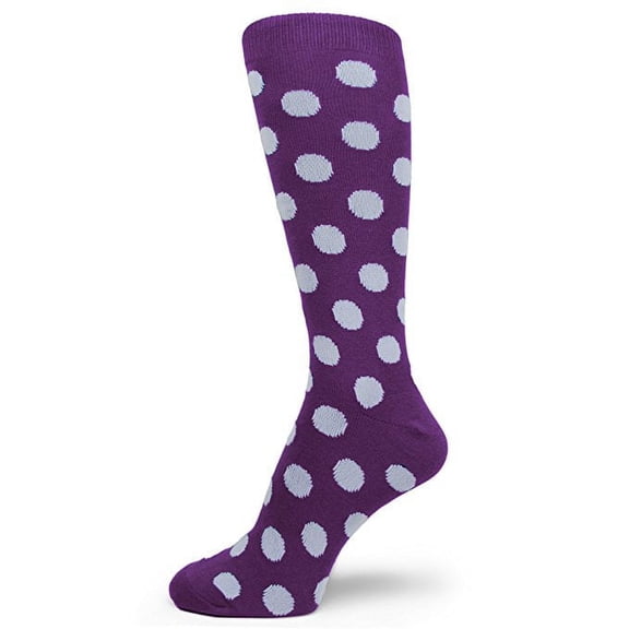 Spotlight Hosiery shades of PURPLE Men's Groomsmen's Dress Socks (Lavender, Lilac, Light Purple)