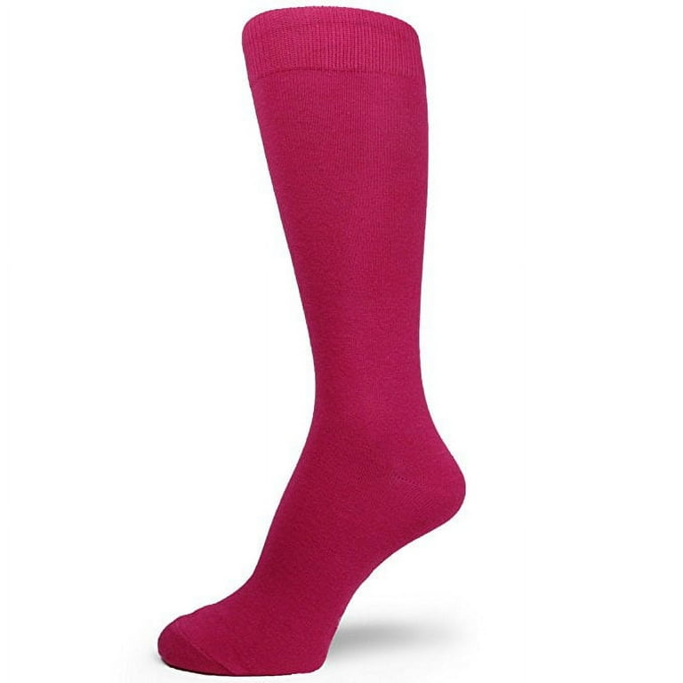 Spotlight Hosieryshades of PINK Men Groomsmen dress Socks (Hot Pink, Light Pink, Bright Pink, Regular Pink)