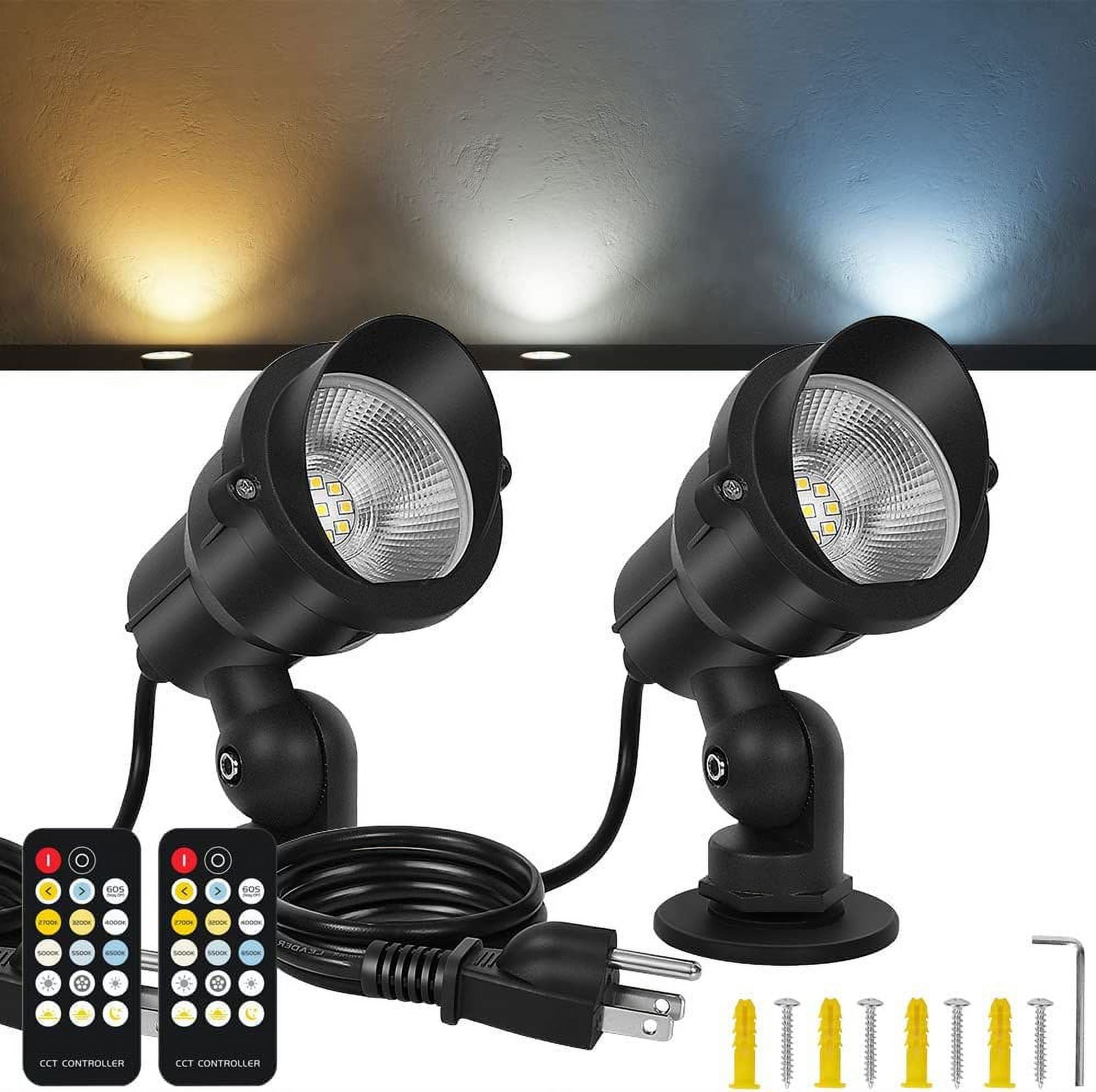 Spotlight Outdoor 12W 2700K6500K LED Spot Lights Outdoor Indoor for