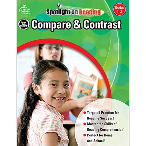 Pre-Owned Compare & Contrast, Grades 1 - 2 (Spotlight on Reading), 9781609964863, 1609964861, Paperback, Workbook edition