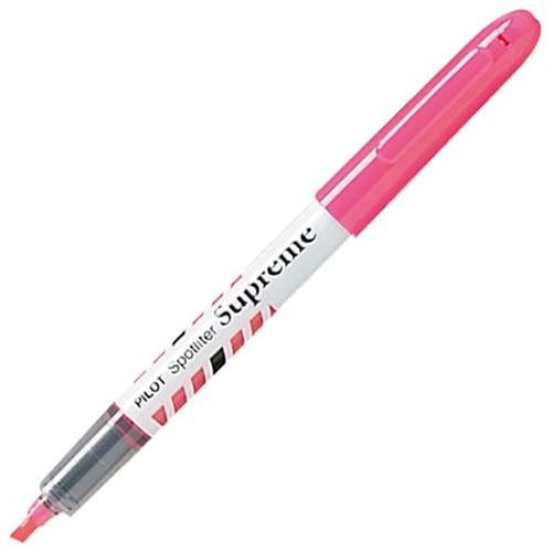 Spotliter Supreme Highlighter, Chisel Tip, Fluorescent Pink