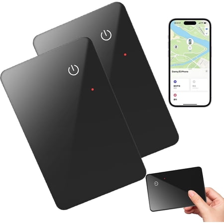 Spotminders Tracking Card, Spotminders, Spotminders GPS Tracking Card, Easy Find Tracking Card, Smartcard Wallet Tracker Card, Rechargeable Thin Wallet Finder, Works with Apple Find My (iOS Only) (1)