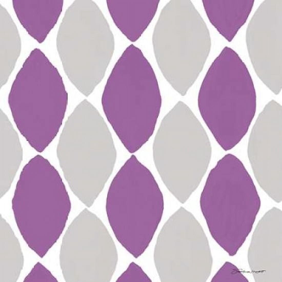 Spots in Orchid Canvas Art - Stephanie Marrott (24 x 24)